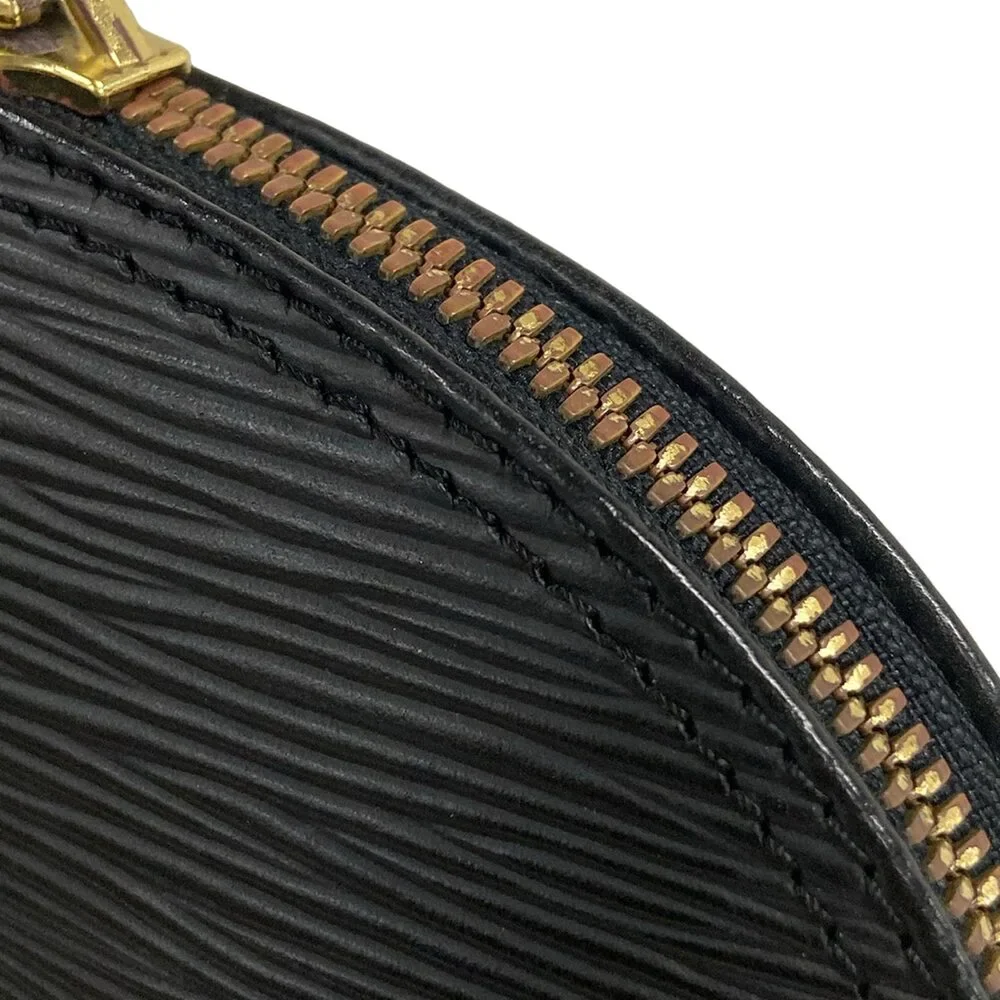 Louis Vuitton Alma Epi Handbag M52142 Noir Gold Hardware